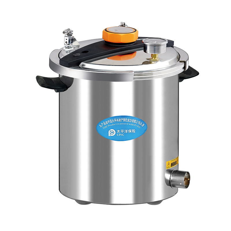 Electric eller LPG uppvärmd handhjul Portable Pressure Steam Sterilizer